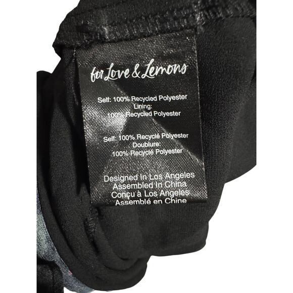 For Love & Lemons Teagan Strapless Floral Maxi Dress Sz S Holiday Winter Wedding - Picture 5 of 8